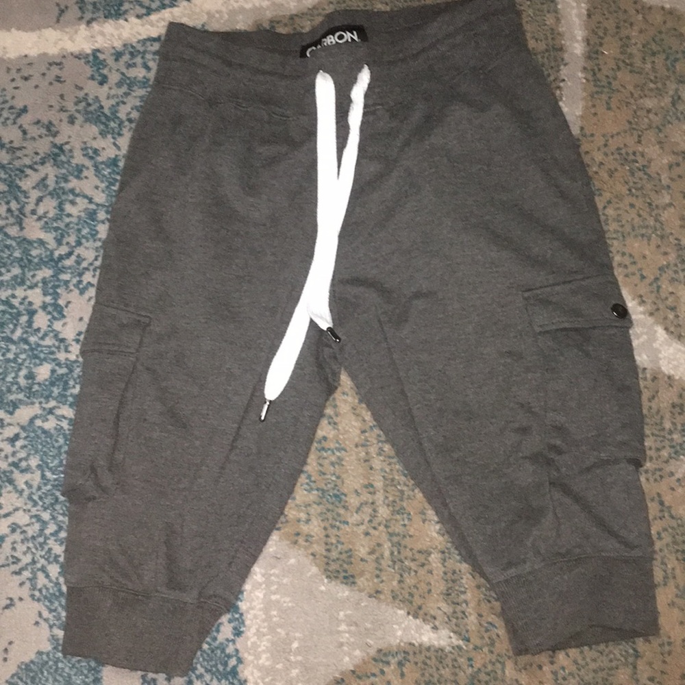 Carbon jogger shorts